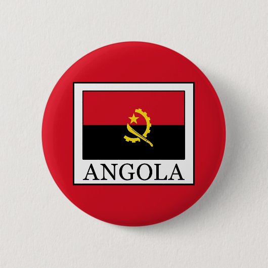 Angola Ronde Button 5,7 Cm (Voorkant)