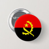 Angola Ronde Button 5,7 Cm (Voorkant /achterkant)