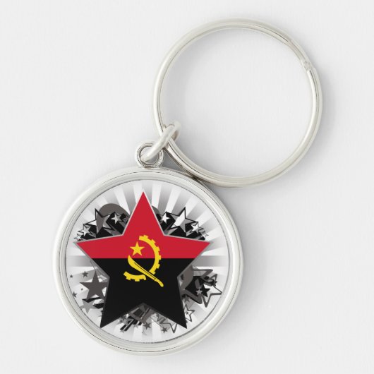 Angola Star Sleutelhanger (Voorkant)