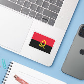 Angola Sticker (Laptop met iPhone)