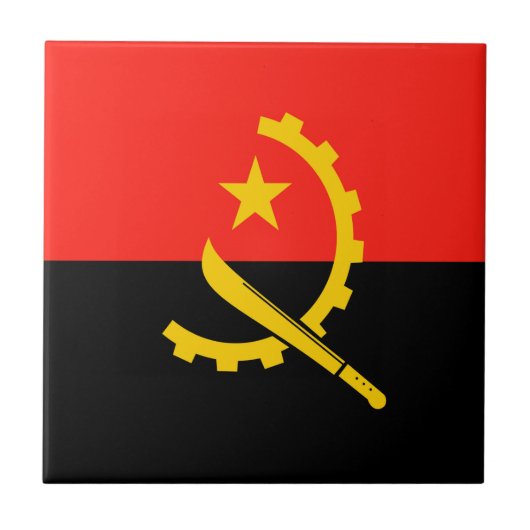 Angola Tegeltje (Voorkant)