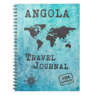 Angola Travel Journal Vacking Planner Notitieboek
