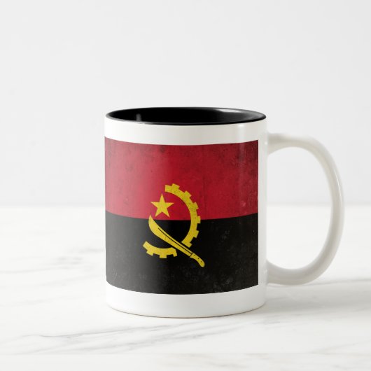 Angola Tweekleurige Koffiemok (Rechts)