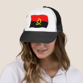 Angola Vlag Hoed Trucker Pet (In situ)