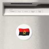 Angola Vlag Magneet (Insitu (Vaatwasser))