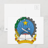 Angola wapenstilstand briefkaart (Voorkant / Achterkant)