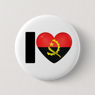 Angolan Pride - For real Angolans. Ronde Button 5,7 Cm