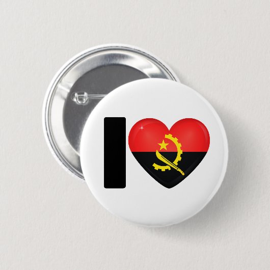 Angolan Pride - For real Angolans. Ronde Button 5,7 Cm (Voorkant /achterkant)