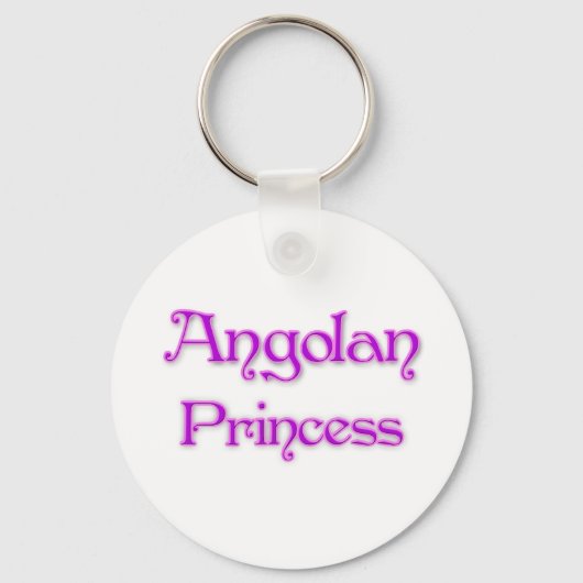 Angolan Princess Sleutelhanger (Voorkant)