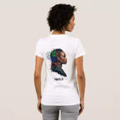 Angolan_Spirit_Modern_Mozaïek. T-shirt (Achterkant volledig)