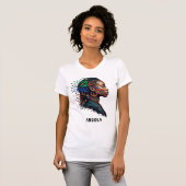 Angolan_Spirit_Modern_Mozaïek. T-shirt (Voorkant volledig)