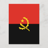 Angolese vlag briefkaart (Voorkant)