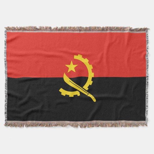 Angolese vlag deken (Voorkant)