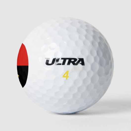 Angolese vlag golfballen (Logo)