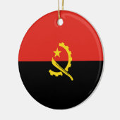 Angolese vlag keramisch ornament (Links)
