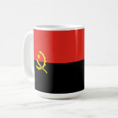 Angolese vlag koffiemok (Voorkant links)