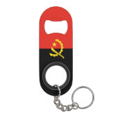 Angolese vlag mini flessenopener (Achterkant)