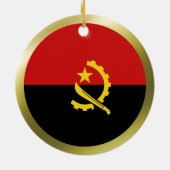 Angolese Vlag Ornament (Achterkant)