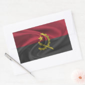 Angolese Vlag Rechthoekige Sticker (Envelop)