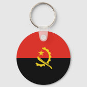 Angolese vlag sleutelhanger (Voorkant)