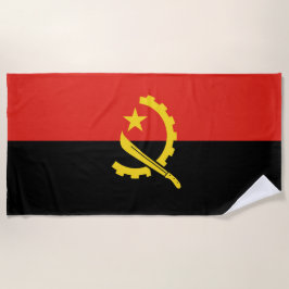 Angolese vlag strandlaken