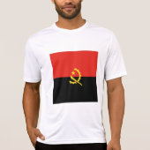 Angolese vlag t-shirt (Voorkant)