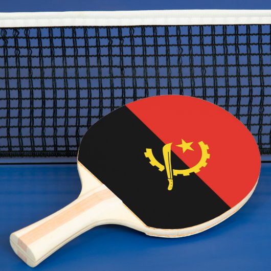 Angolese vlag tafeltennisbatje (Insitu)