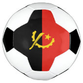 Angolese vlag voetbal (Gedraaid)