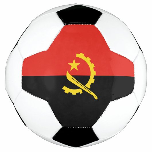 Angolese vlag voetbal (Voorkant)