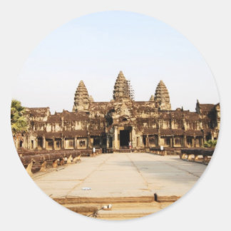 Angor Wat Ronde Sticker