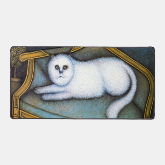Angora cat, Morris Hirshfield Bureaumat (Voorkant)
