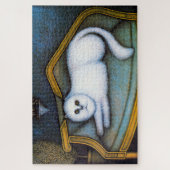 Angora cat, Morris Hirshfield Legpuzzel (Verticaal)