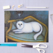 Angora cat, Morris Hirshfield Tissuepapier (Craft)