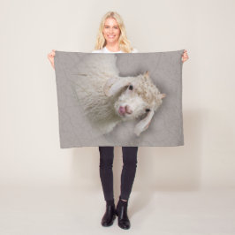 Angora Goat Fleece Deken