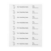 Angora Goat Uw Boerderij Omslag rond adres (Vel)