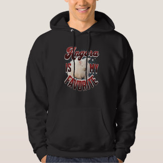 Angora is my favorite Angora Rabbit Handspinning Hoodie