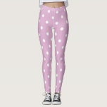 Angora Pink Polka Dots Leggings<br><div class="desc">Dit is een uniek mengsel van de kleurroze, voor sommige ogen ziet het er bijna uit als een zeer lichte vorm van lavendel. Het doet denken aan een mooi kleurmengsel in de sweater, vandaar de beslissing om het Angora Pink te noemen. Deze producten zien er goed uit zoals of met...</div>