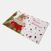 Angora Prettig Kerstfeest Deurmat (Schuin)