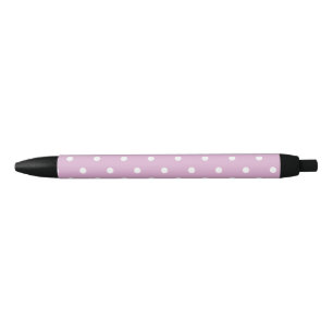 Angora Roze Polka Dot Ink Pen