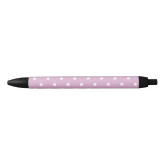 Angora Roze Polka Dot Ink Pen