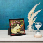  Angora White Cat Citrus Fruit Label Fotoplaat (Insitu)