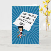 Angry-activist met protestbord kaart (Gele Bloem)