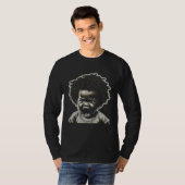Angry African American Kid Afro Black Pride  Fight T-shirt (Voorkant volledig)