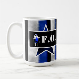 Angry Alien Blue [ SKULLien ] by J.H.T. Koffiemok