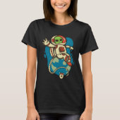 Angry alien space t-shirt (Voorkant)