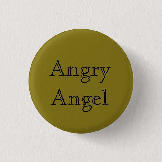 Angry Angel, helena, Orphan Black, bijnaam Ronde Button 3,2 Cm (Voorkant)