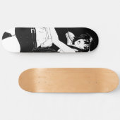Angry Anime Girl Skateboard Deck (Horizontaal)