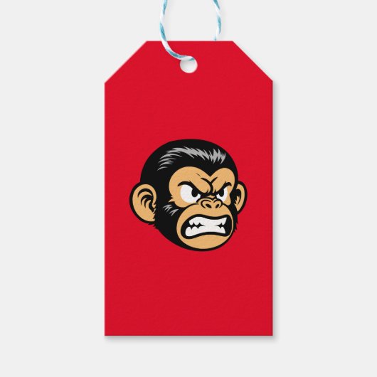 Angry Ape Cadeaulabel (Voorkant)
