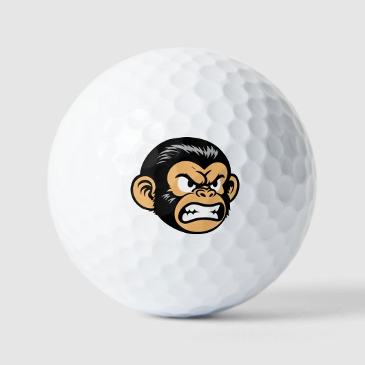Angry Ape Golfballen (Voorkant)