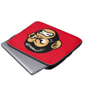 Angry Ape Laptop Sleeve (Voorkant onderkant)